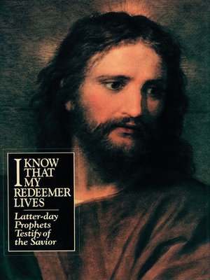 cover image of I Know That My Redeemer Lives